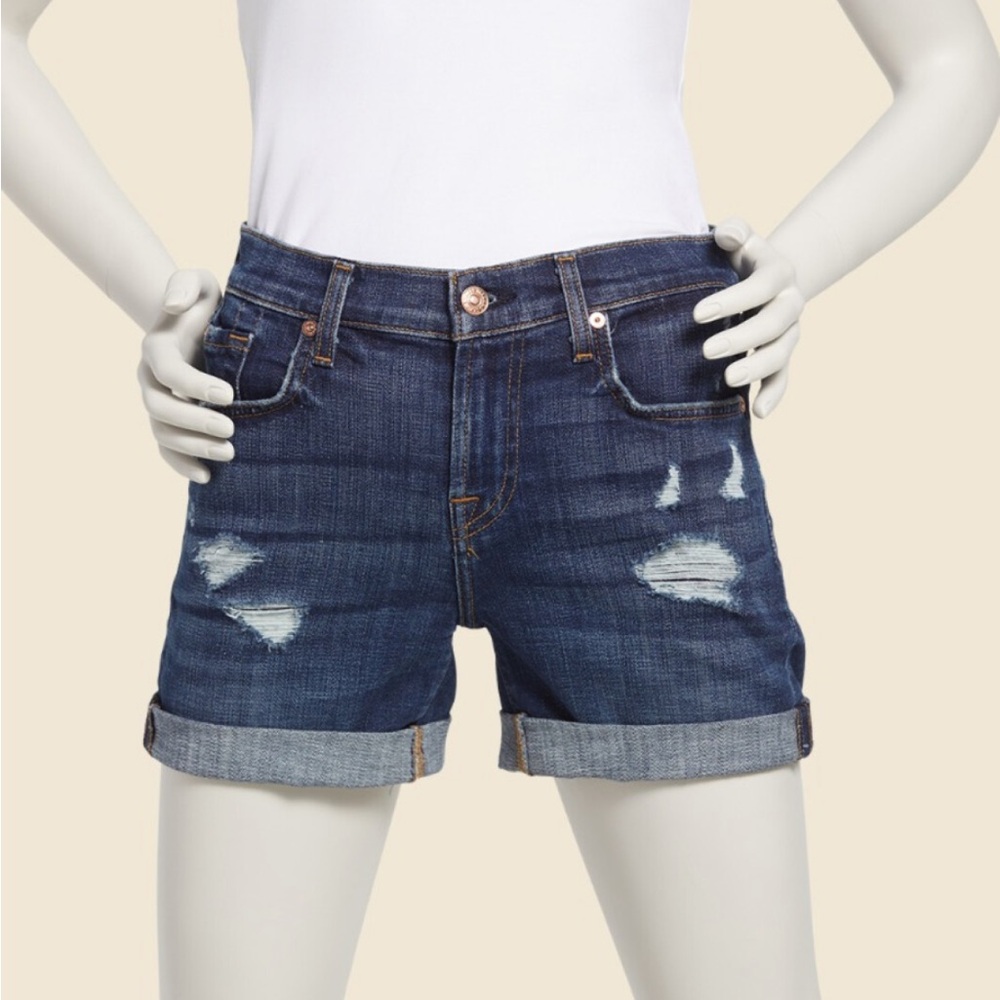 7 for all mankind Jean shorts